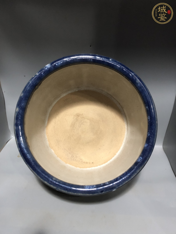 古玩陶瓷藍(lán)釉爐真品鑒賞圖