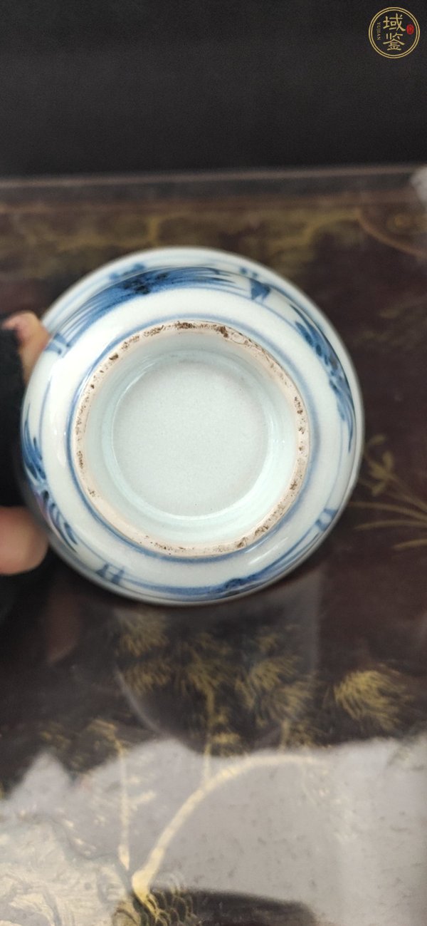 古玩陶瓷青花杯真品鑒賞圖