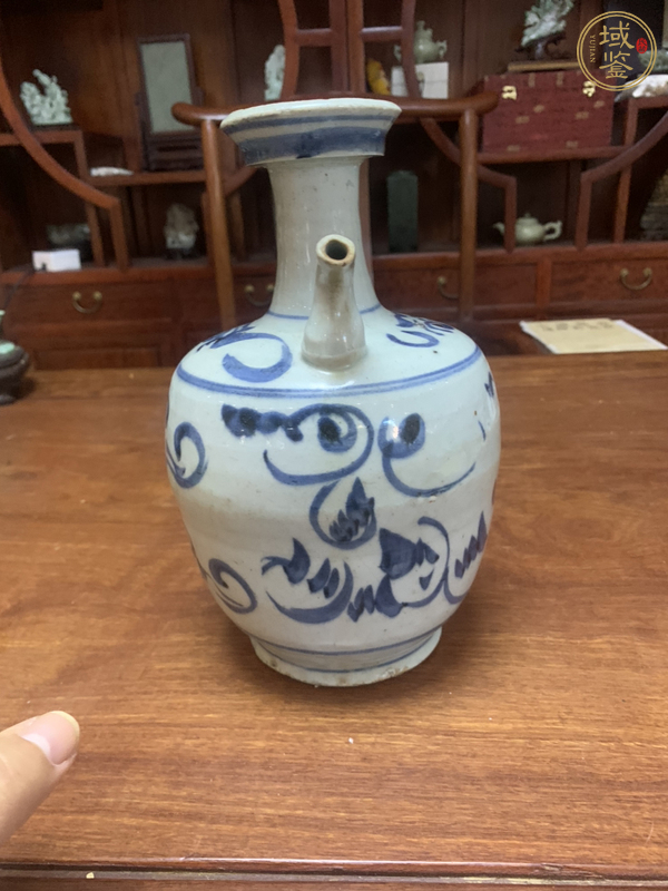 古玩陶瓷青花壺真品鑒賞圖