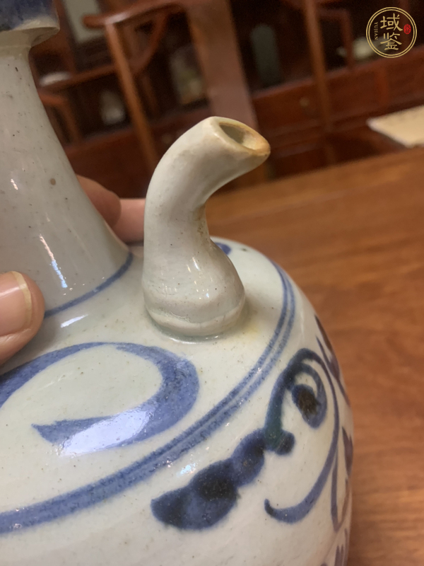 古玩陶瓷青花壺真品鑒賞圖