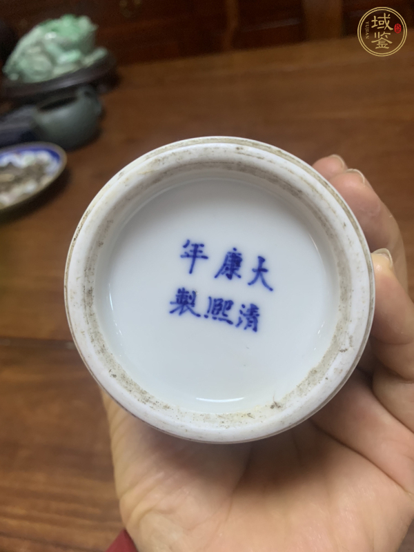 古玩陶瓷青花瓶真品鑒賞圖