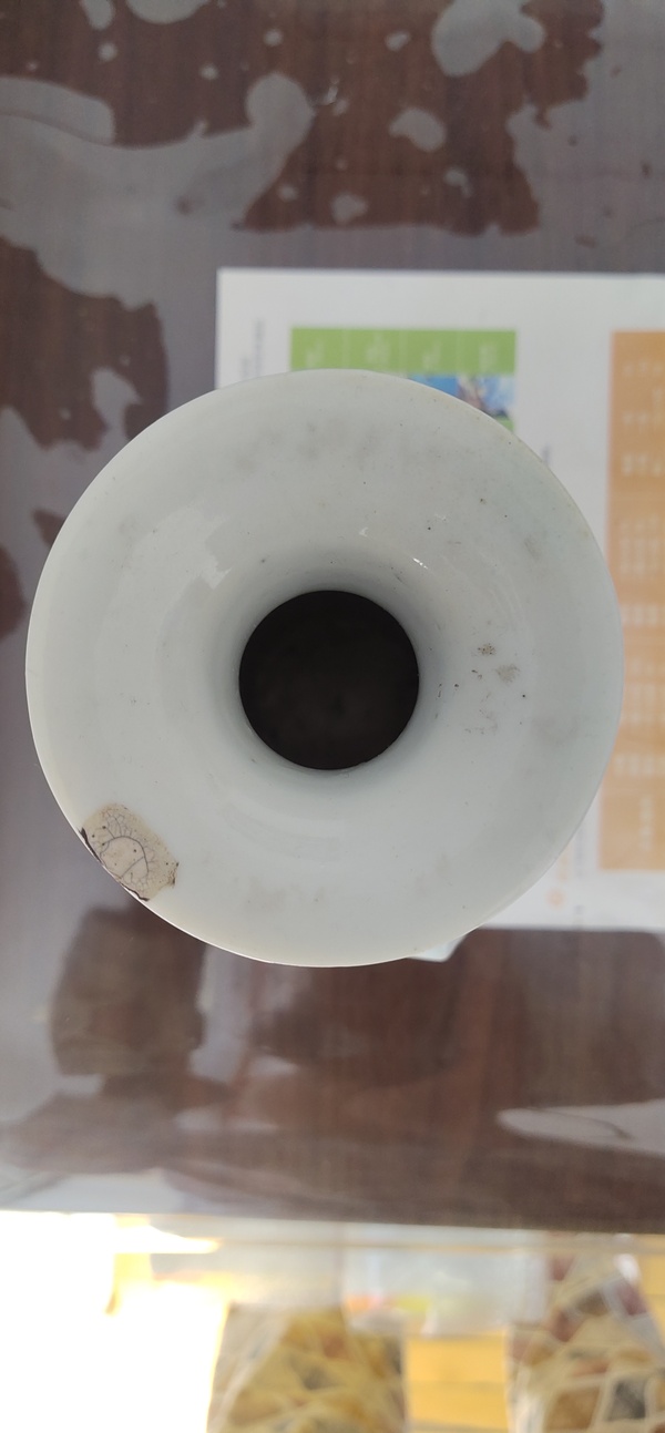 古玩陶瓷(精品)礬紅太師少保獸耳瓶拍賣,當前價格2666元