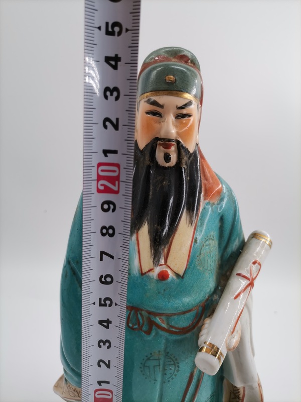 古玩陶瓷福星人物塑像拍賣,當前價格3000元