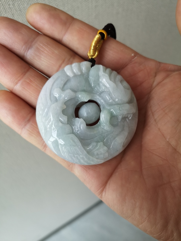古玩玉器龍風轉心佩拍賣,當前價格1234元