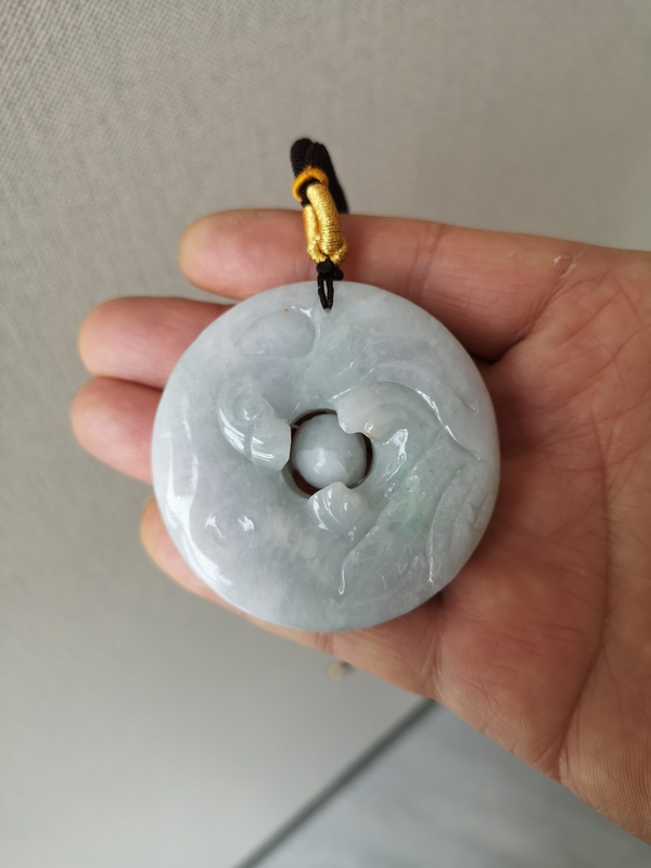 古玩玉器龍風轉心佩拍賣,當前價格1234元