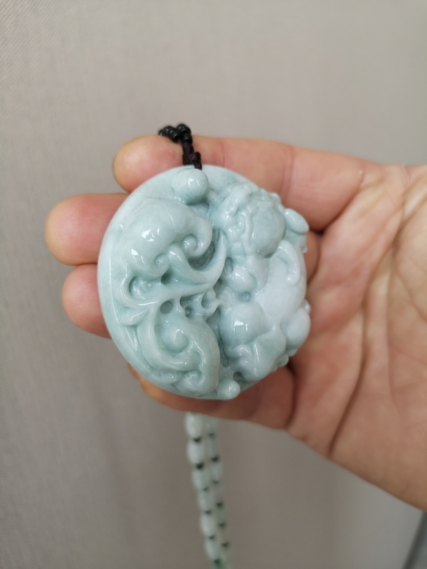 古玩玉器貔貅掛件拍賣，當(dāng)前價(jià)格680元