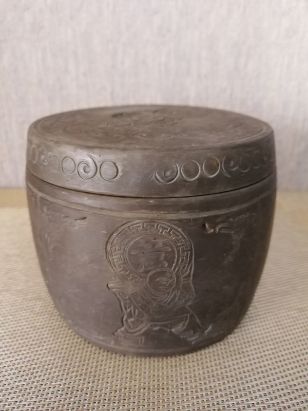 古玩陶瓷放漏 紫砂蛐蛐罐拍賣,當前價格1280元
