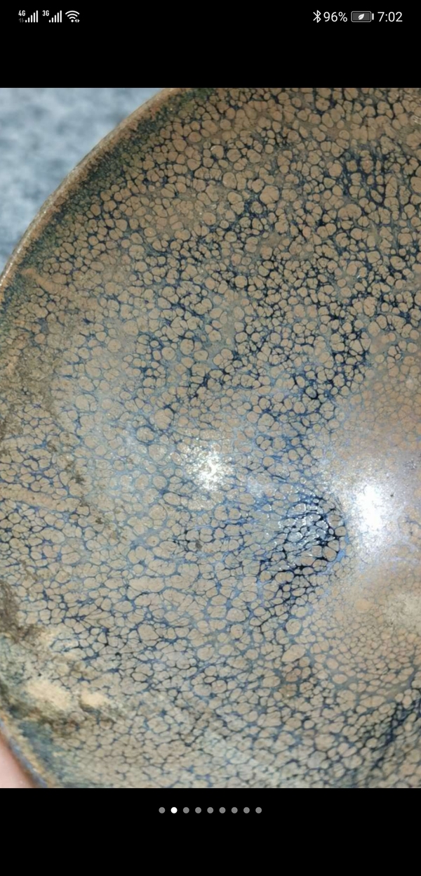 古玩陶瓷建盞油滴茶盞拍賣,當前價格120000元