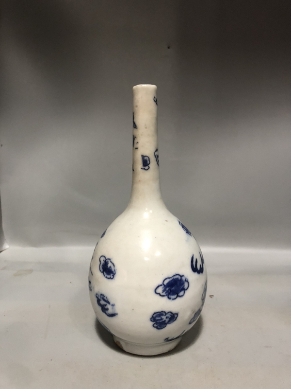 古玩陶瓷鳳紋青花膽瓶拍賣,當(dāng)前價格688元
