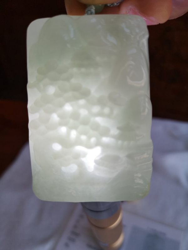 古玩玉器山水牌拍賣,當前價格1600元
