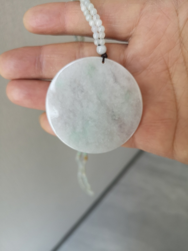 古玩玉器翡翠觀音項(xiàng)鏈拍賣,當(dāng)前價(jià)格980元