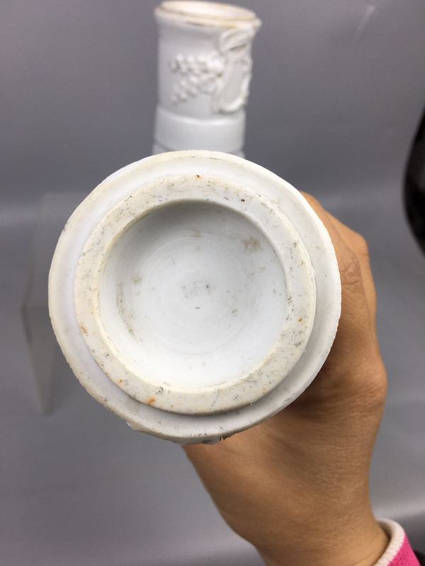 古玩陶瓷德化窯花觚拍賣,當前價格990元