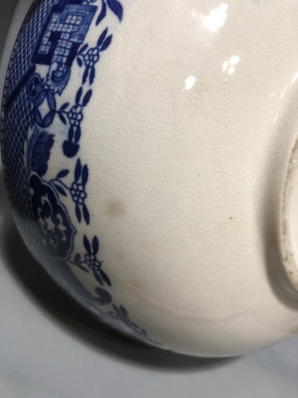 古玩陶瓷民國山水樓閣青花大碗拍賣,當前價格0元