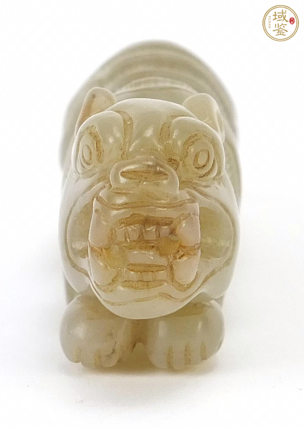 古玩玉器瑞獸真品鑒賞圖