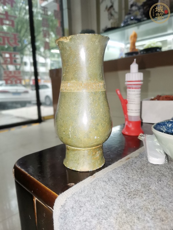 古玩銅器銅尊真品鑒賞圖