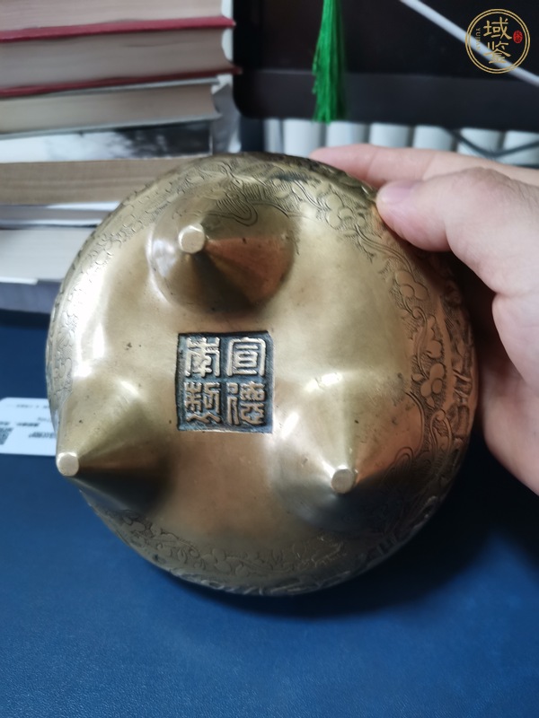 古玩銅器爐真品鑒賞圖