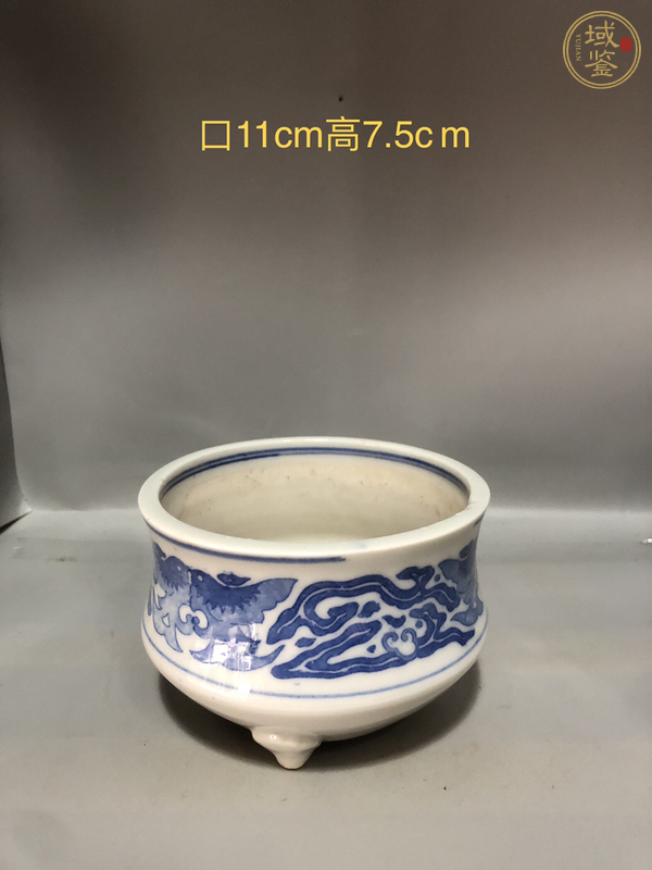 古玩陶瓷青花爐真品鑒賞圖