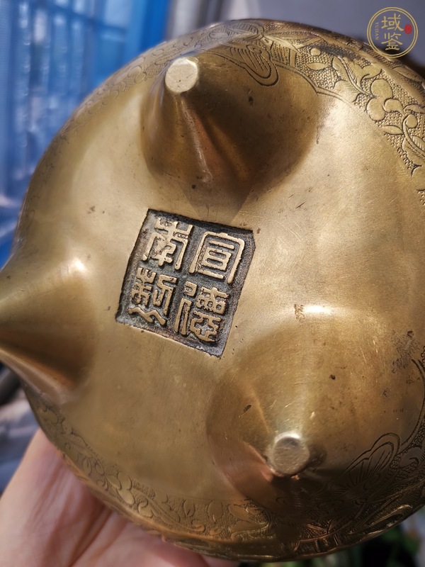 古玩銅器宣德爐真品鑒賞圖