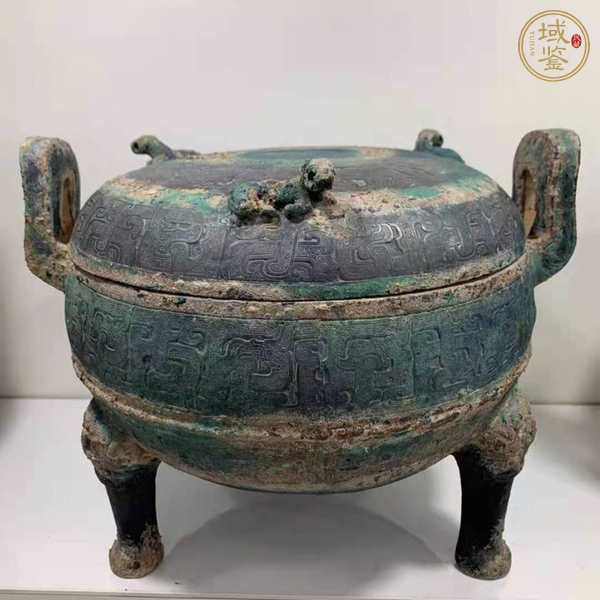 古玩銅器銅鼎真品鑒賞圖