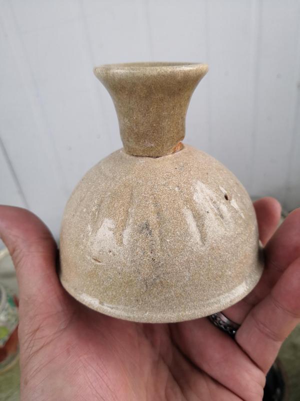 古玩陶瓷元龍泉高足杯拍賣,當前價格1999元