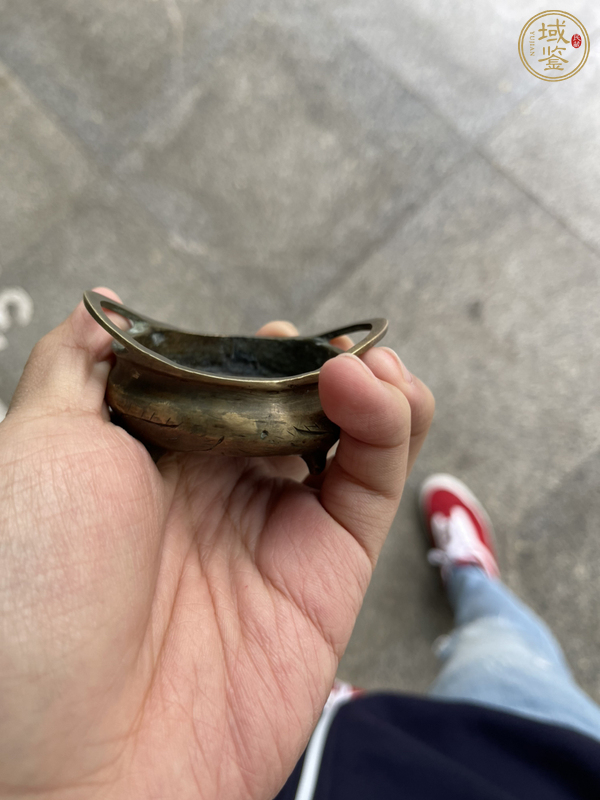 古玩銅器銅爐真品鑒賞圖