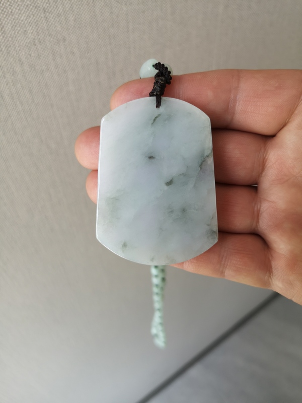 古玩玉器翡翠龍牌拍賣,當前價格567元