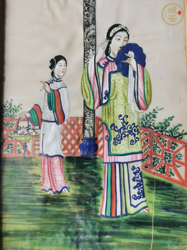 古玩字畫通草畫真品鑒賞圖