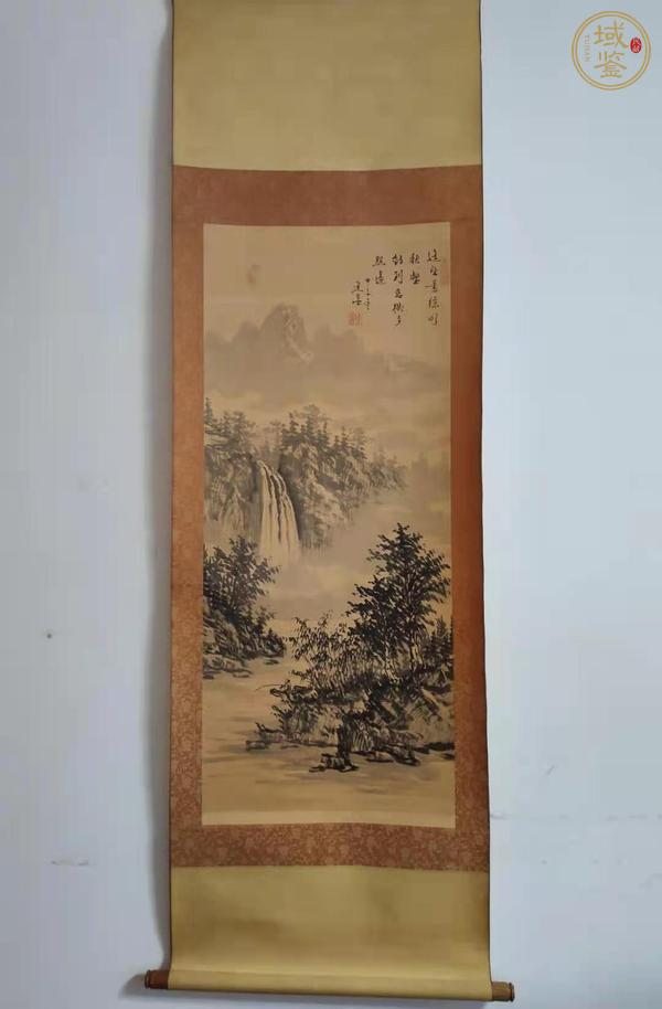 古玩字畫(huà)秋釣真品鑒賞圖