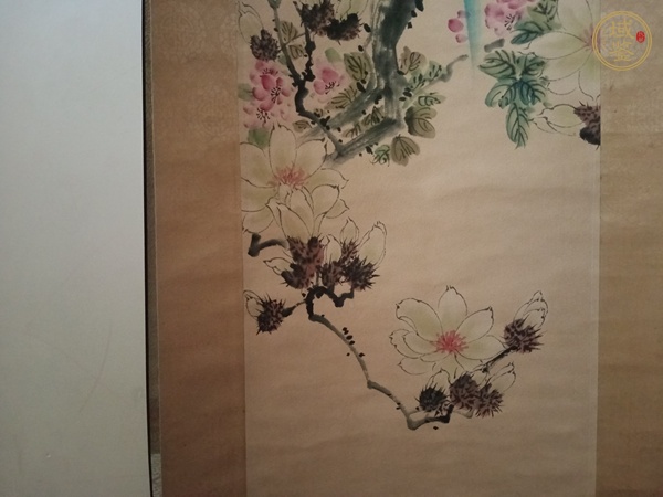 古玩字畫馬家桐 花鳥圖真品鑒賞圖