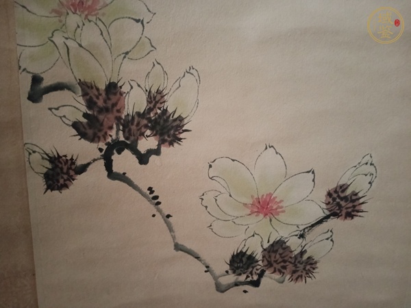 古玩字畫馬家桐 花鳥圖真品鑒賞圖