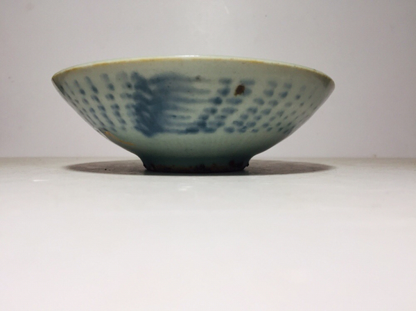 古玩陶瓷精品明代青花斗笠碗拍賣,當(dāng)前價(jià)格0元