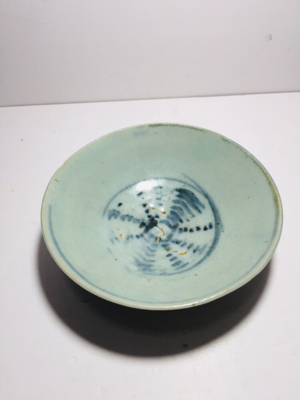 古玩陶瓷精品明代青花斗笠碗拍賣,當(dāng)前價(jià)格0元