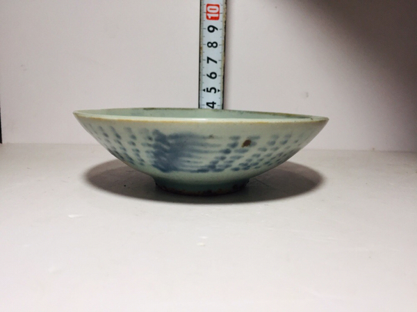 古玩陶瓷精品明代青花斗笠碗拍賣,當(dāng)前價(jià)格0元