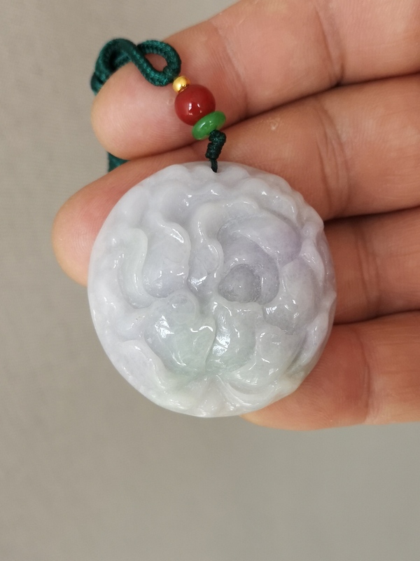 古玩玉器翡翠立體雕花拍賣,當前價格350元