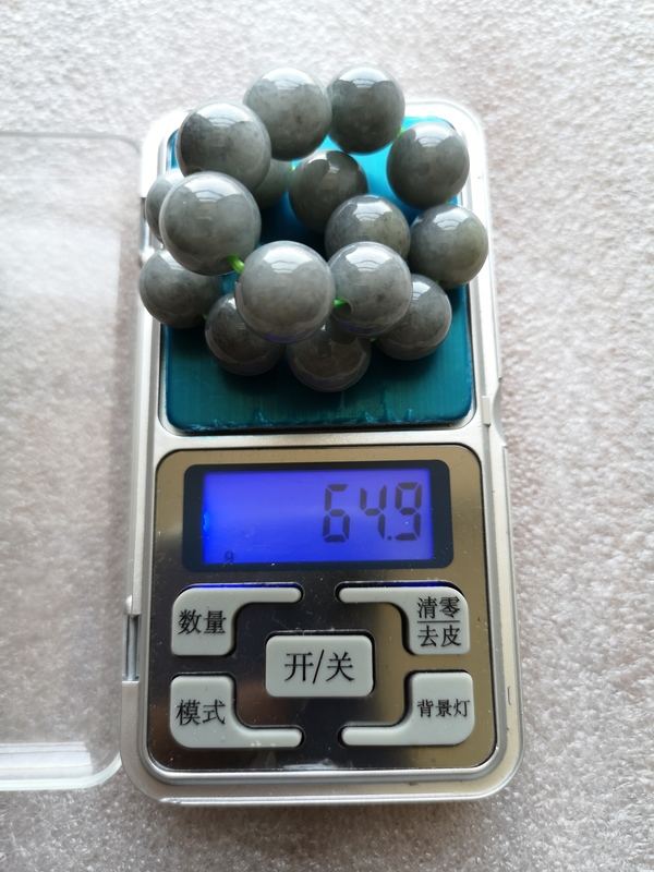 古玩玉器翡翠手串拍賣，當前價格398元