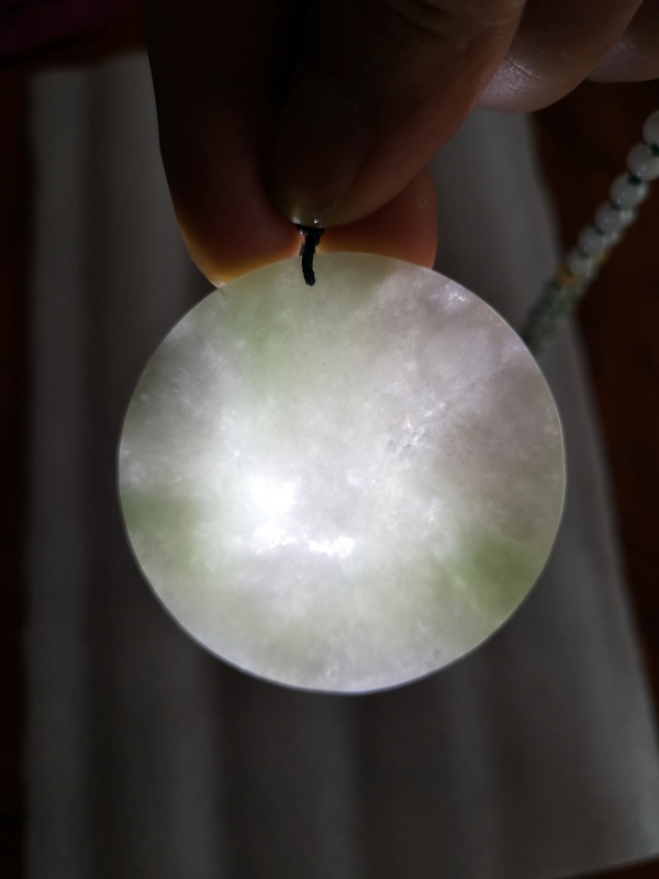 古玩玉器翡翠龍牌拍賣,當(dāng)前價(jià)格789元