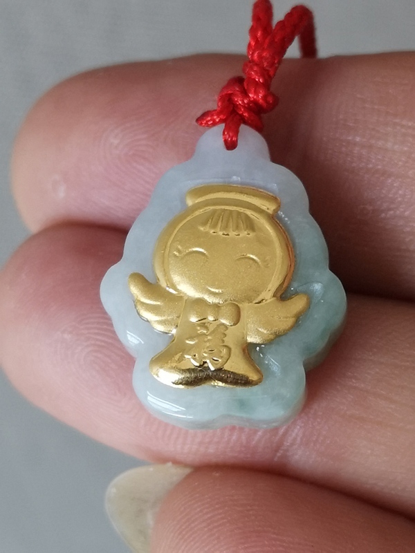 古玩玉器翡翠掛件拍賣,當前價格80元