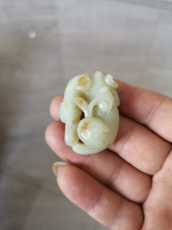 古玩玉器瑞獸拍賣,當前價格1100元