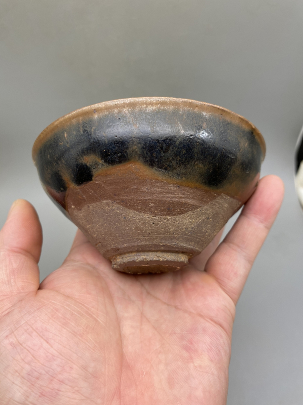 古玩陶瓷宋建窯藍毫盞拍賣,當(dāng)前價格2800元