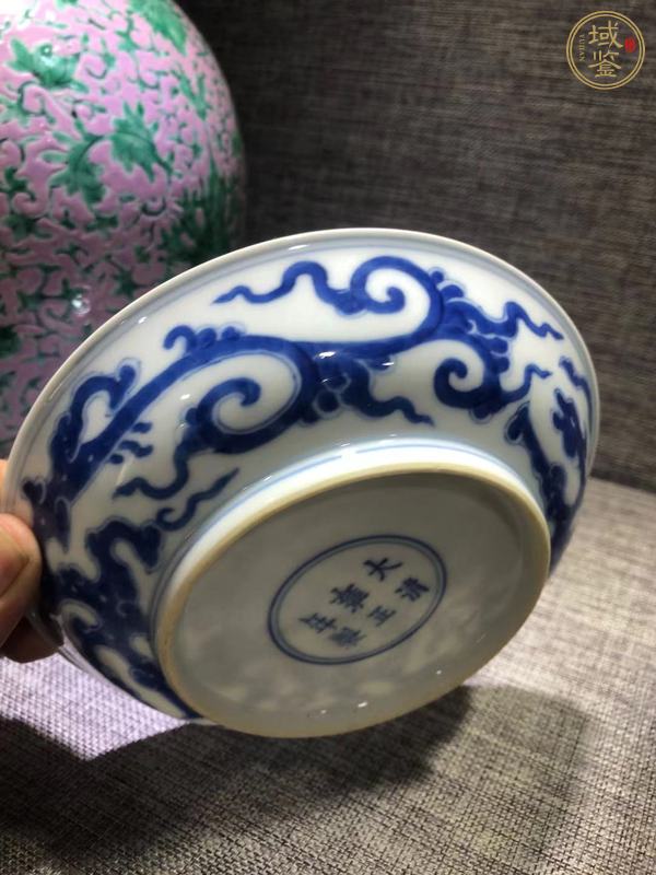 古玩陶瓷青花盤真品鑒賞圖