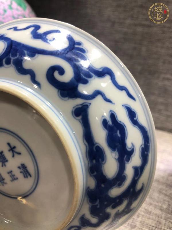 古玩陶瓷青花盤真品鑒賞圖