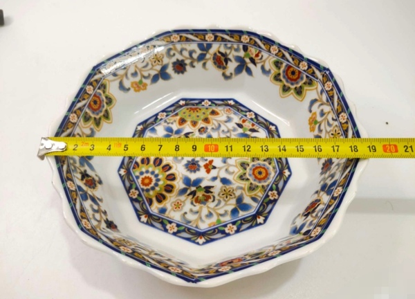 古玩陶瓷青花粉彩碗拍賣,當前價格450元