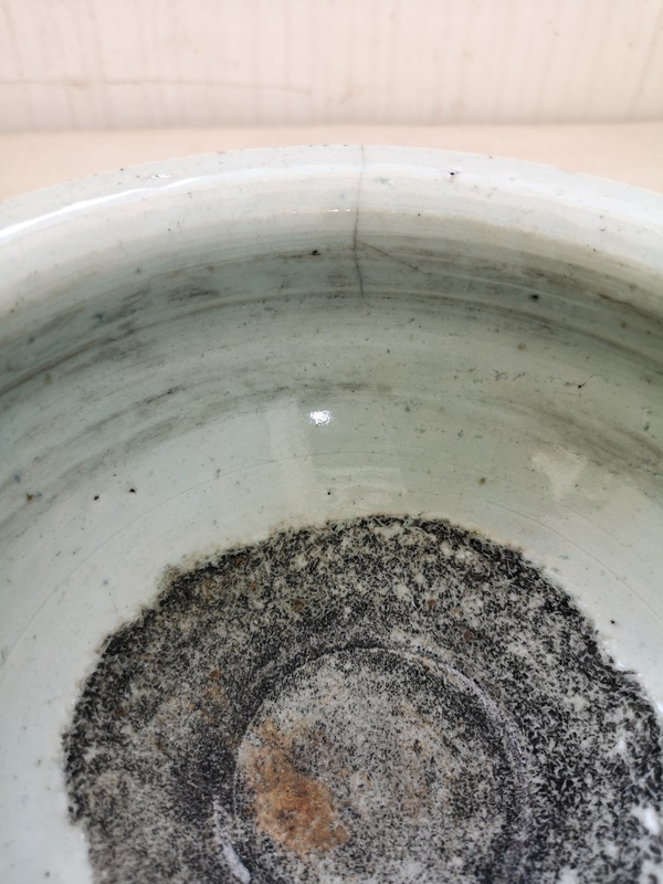 古玩陶瓷清中期青花趕珠龍紋香爐拍賣,當前價格2200元