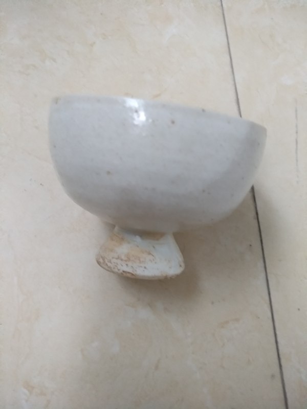 古玩陶瓷靑白釉杯拍賣,當前價格999元