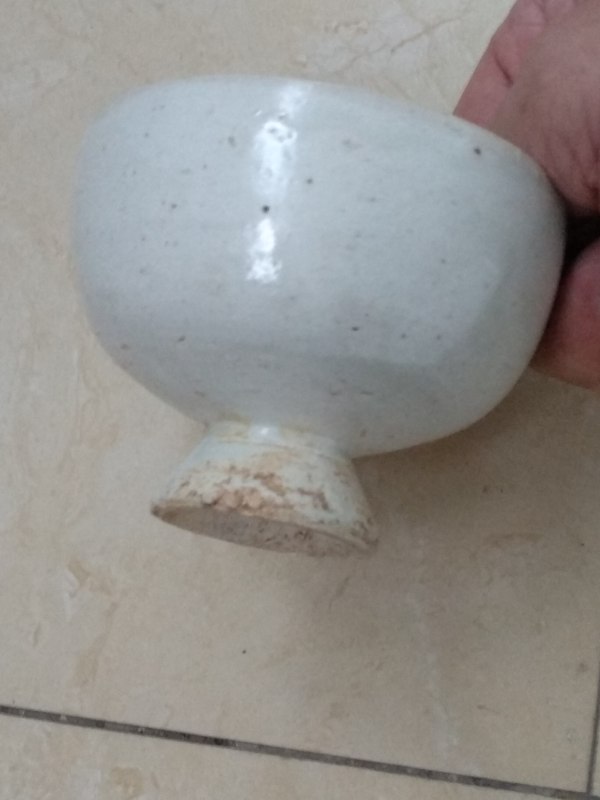 古玩陶瓷靑白釉杯拍賣,當前價格999元