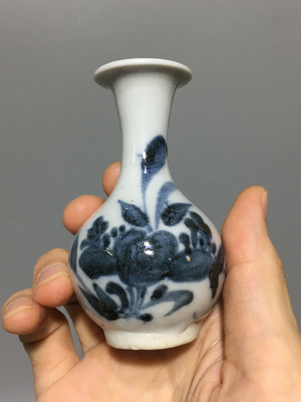 古玩陶瓷【明末】玉壺春瓶【瓶中皇后】【估價萬元】拍賣,當前價格1360元