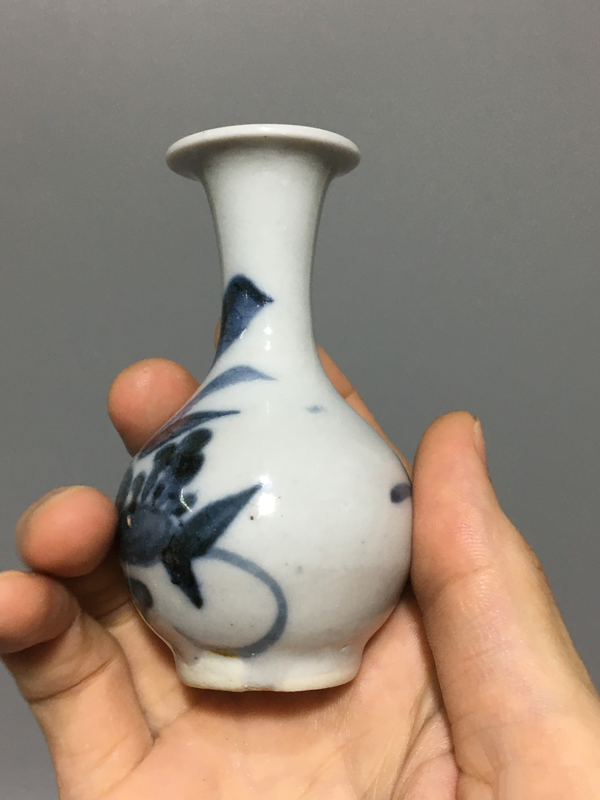 古玩陶瓷【明末】玉壺春瓶【瓶中皇后】【估價萬元】拍賣,當前價格1360元