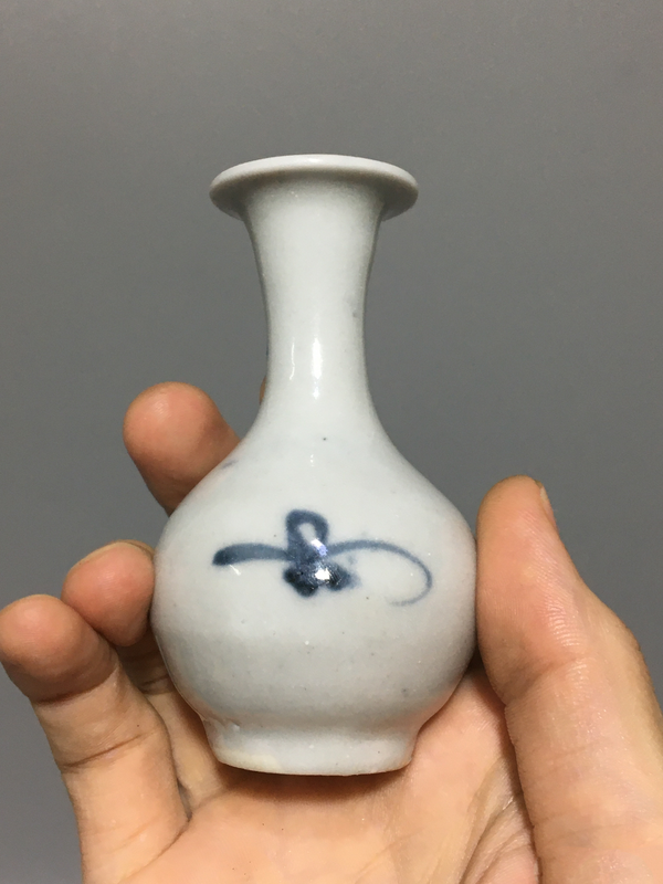 古玩陶瓷【明末】玉壺春瓶【瓶中皇后】【估價萬元】拍賣,當前價格1360元