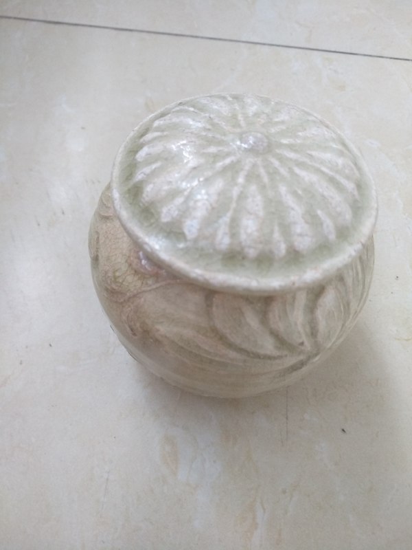古玩陶瓷平臺保真.南城云市窯印花罐拍賣,當(dāng)前價(jià)格2888元