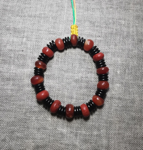 古玩玉器高古瑪瑙手鏈拍賣，當前價格1999元